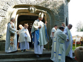 100 Jahrfeier Weingartenkapelle in Naumburg mit Bischof Dr. Michael Gerber (Foto. Karl-Franz Thiede)